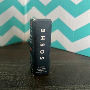 Soshe Ceramide Lip Silk - Peach Pink - With Love NEW